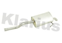 Exhaust backbox / end silencer