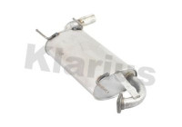 Exhaust backbox / end silencer