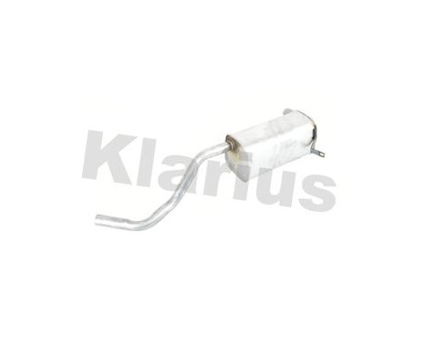 Exhaust backbox / end silencer