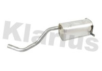 Exhaust backbox / end silencer