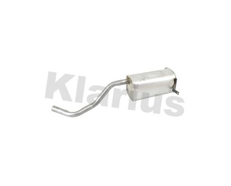 Exhaust backbox / end silencer