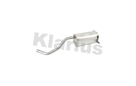 Exhaust backbox / end silencer