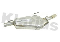 Exhaust backbox / end silencer