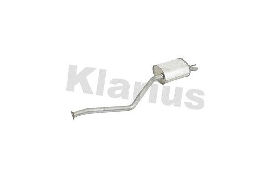 Exhaust backbox / end silencer