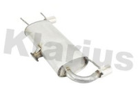 Exhaust backbox / end silencer