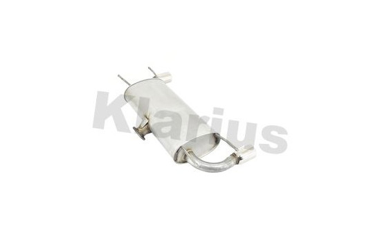 Exhaust backbox / end silencer