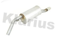 Exhaust backbox / end silencer