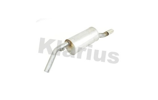 Exhaust backbox / end silencer