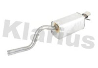 Exhaust backbox / end silencer