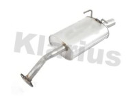 Exhaust backbox / end silencer