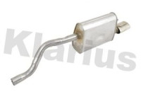 Exhaust backbox / end silencer