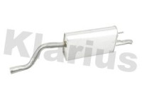 Exhaust backbox / end silencer