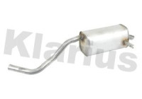 Exhaust backbox / end silencer