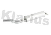 Exhaust backbox / end silencer