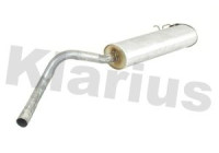 Exhaust backbox / end silencer