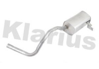 Exhaust backbox / end silencer