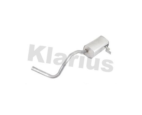 Exhaust backbox / end silencer