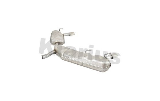 Exhaust backbox / end silencer