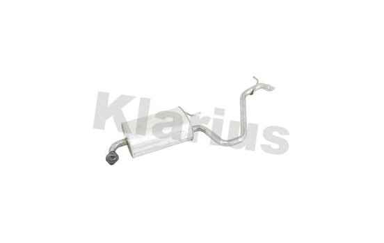 Exhaust backbox / end silencer