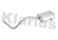 Exhaust backbox / end silencer