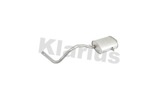 Exhaust backbox / end silencer