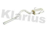 Exhaust backbox / end silencer