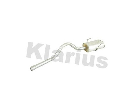 Exhaust backbox / end silencer