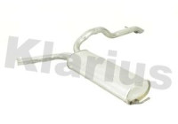 Exhaust backbox / end silencer