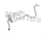 Exhaust backbox / end silencer