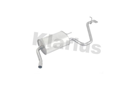 Exhaust backbox / end silencer