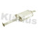 Exhaust backbox / end silencer