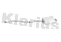 Exhaust backbox / end silencer