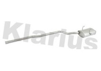 Exhaust backbox / end silencer
