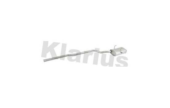 Exhaust backbox / end silencer