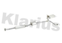 Exhaust backbox / end silencer