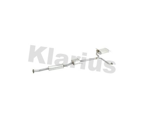 Exhaust backbox / end silencer