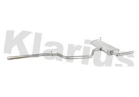 Exhaust backbox / end silencer