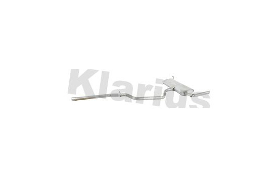 Exhaust backbox / end silencer