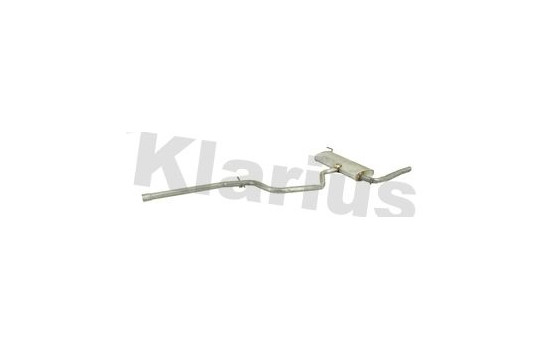 Exhaust backbox / end silencer
