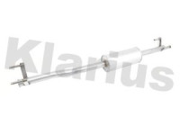 Exhaust backbox / end silencer