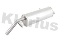 Exhaust backbox / end silencer