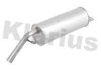 Exhaust backbox / end silencer