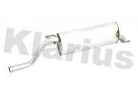 Exhaust backbox / end silencer