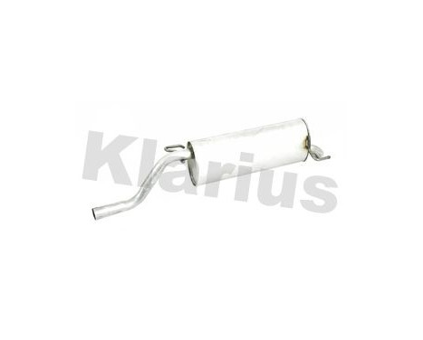 Exhaust backbox / end silencer