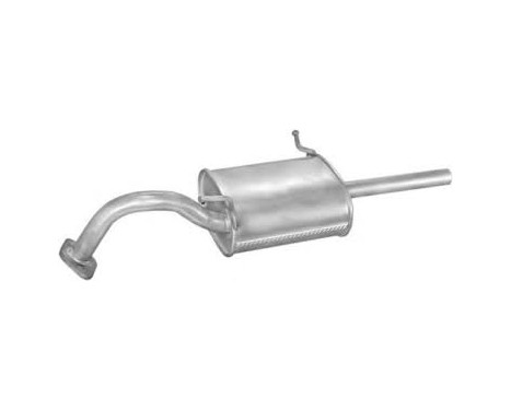 Exhaust backbox / end silencer