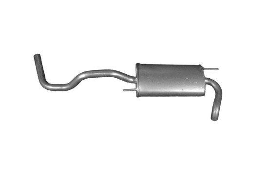 Exhaust backbox / end silencer