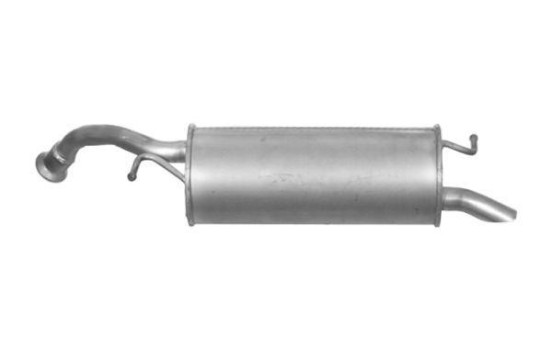 Exhaust backbox / end silencer