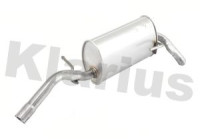 Exhaust backbox / end silencer