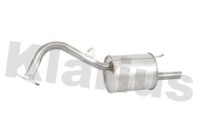 Exhaust backbox / end silencer