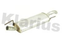 Exhaust backbox / end silencer